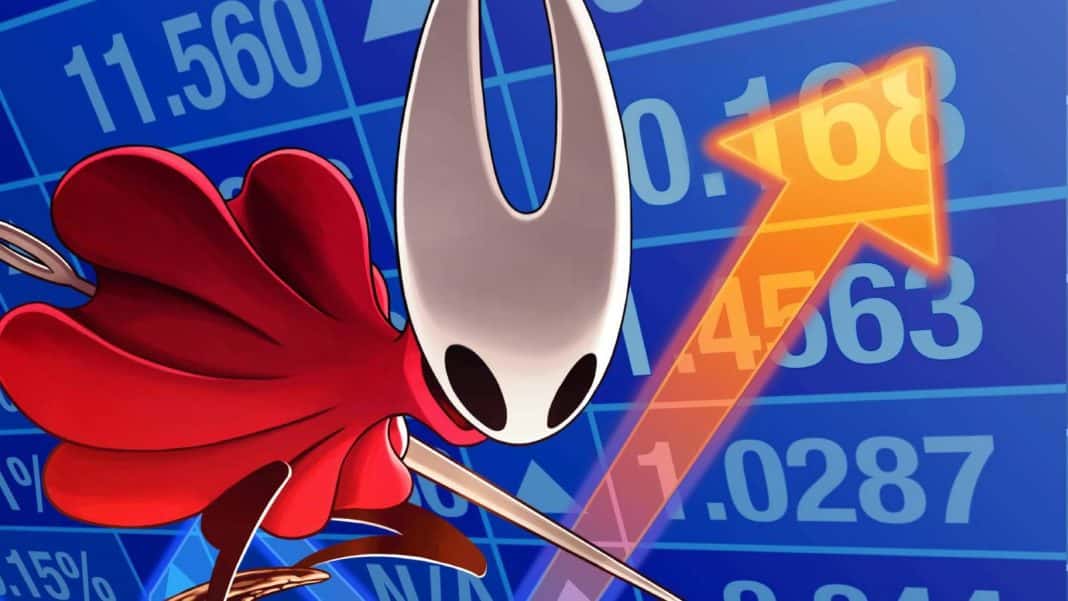 Hollow Knight Silksong bate mais de 500 mil jogadores simultâneos Hollow Knight Silksong bate mais de 500 mil jogadores simultâneos em poucas horas