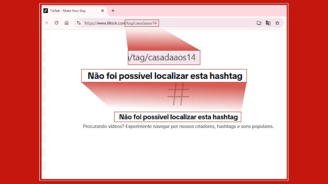 #casadaaos14: Após reportagem, TikTok remove parte de hashtags e vídeos sobre casamento infantil