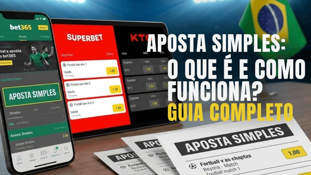 Aposta simples: o que é e como funciona? Guia completo Aposta simples: o que é e como funciona? Guia completo