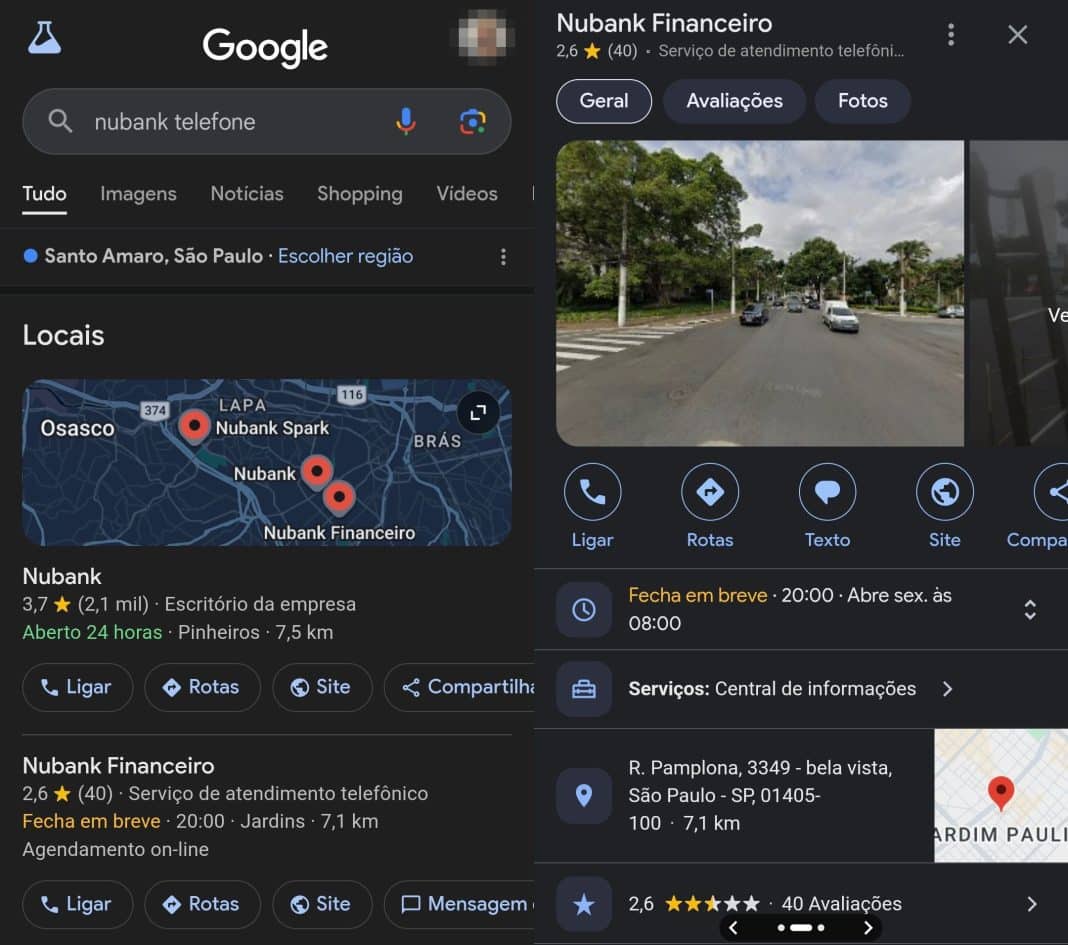 Golpistas usam busca do Google para se passar pelo Nubank Golpistas usam busca do Google para se passar pelo Nubank e faturar com central falsa