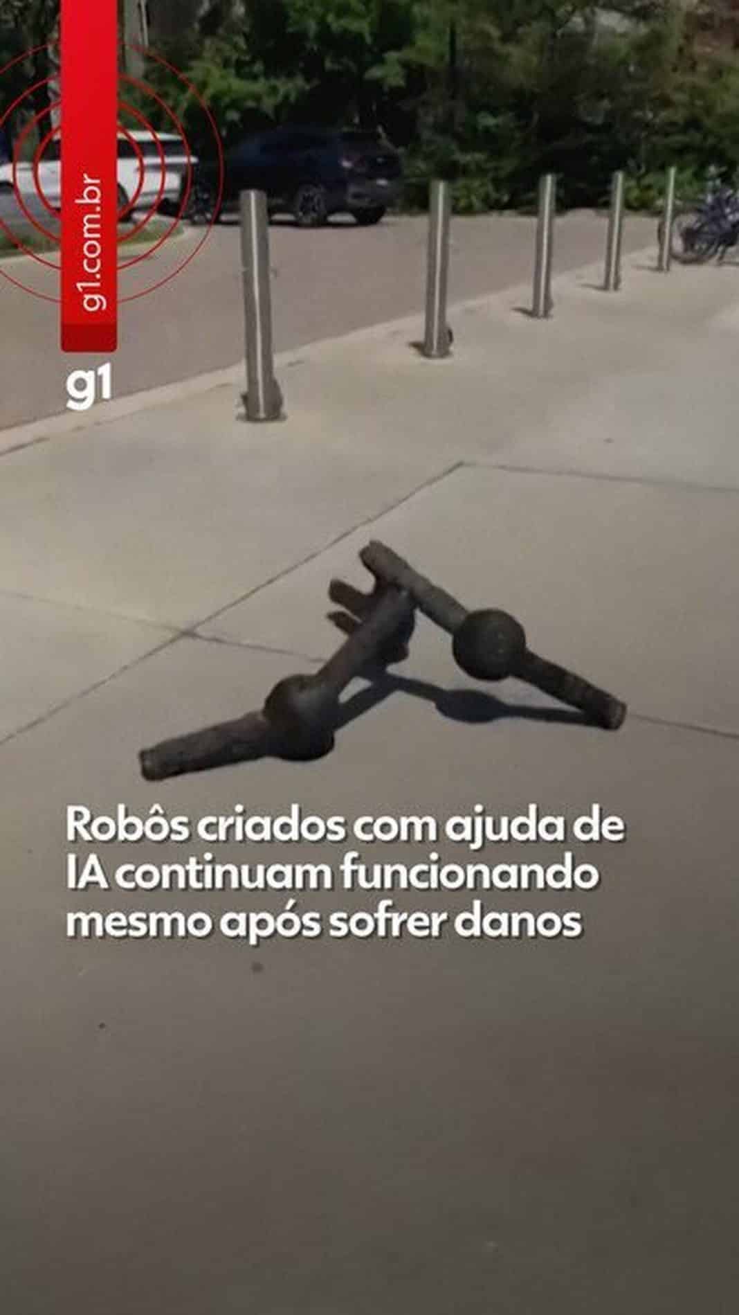 'Metamáquinas': robôs 'diferentões' criados com IA operam após danos