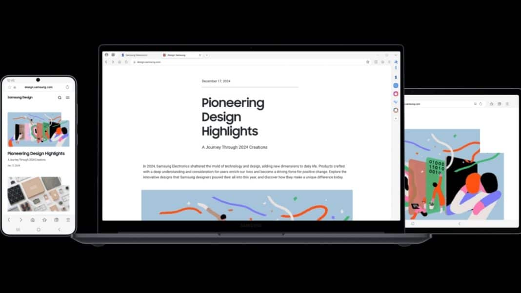 Samsung lança navegador com recursos de IA para PCs com Samsung lança navegador com recursos de IA para PCs com Windows