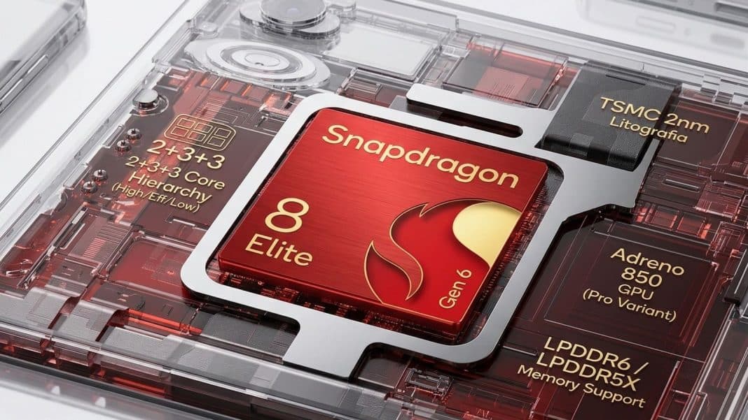 Snapdragon 8 Elite Gen 6 deve ter potência alta e Snapdragon 8 Elite Gen 6 deve ter potência alta e variante Pro entusiasta