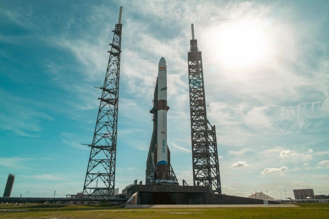 Blue Origin reutiliza propulsor do foguete New Glenn