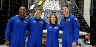 Quem são a primeira mulher e o primeiro negro em missão à Lua Astronautas da missão Artemis 2, da Nasa: piloto Victor Glover, o comandante Reid Eiseman, a especialista da missão Christina Hammock Koch e o astronauta canadense Jeremy Hansen