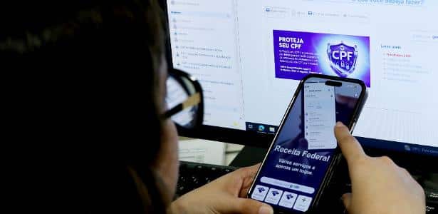 Perto da entrega do IRPF 2026, sites tentam enganar declarante Páginas simulam site da Receita Federal e dizem que vítima tem pendência