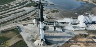 SpaceX adia voo de teste da Starship após falha em equipamento Starship, maior nave espacial do mundo