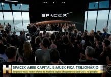 Ações da SpaceX disparam quase 20% em estreia na Nasdaq Ações da SpaceX disparam quase 20% em estreia na Nasdaq