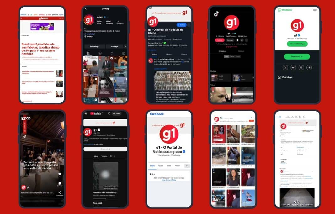Apps, newsletters, Google, redes sociais e mais: veja como acompanhar Apps, newsletters, Google, redes sociais e mais: veja como acompanhar as notícias do g1 em todos os canais