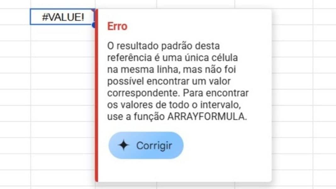 Gemini agora analisa e arruma fórmulas erradas das Planilhas do Gemini agora analisa e arruma fórmulas erradas das Planilhas do Google