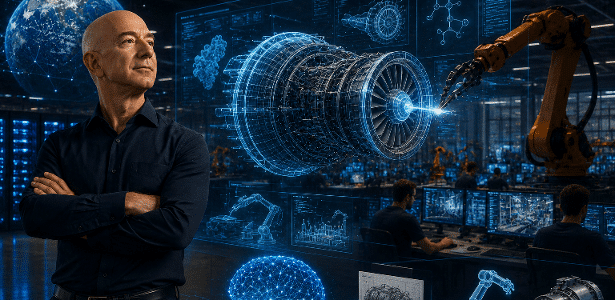 O plano ambicioso de Jeff Bezos de criar uma "IA Imagem