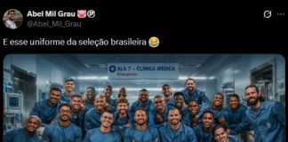 Uniforme da Seleção Brasileira para viagem aos EUA vira meme nas redes sociais; FOTOS Uniforme da Seleção Brasileira para viagem aos EUA vira meme nas redes sociais; FOTOS