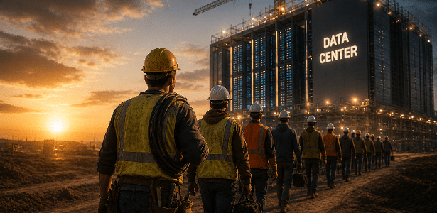Empresas de IA contratam eletricistas e carpinteiros aos milhares IAgora?