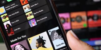 Spotify remove plays após suspeita de manipulação por apostas Interface do app Spotify