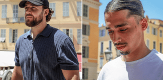 Streamers que exibiram morte de colega em live são julgados na França 06.jul.26 - Os streamers Owen Cenazandotti (à esquerda) e Safine Hamadi (à direita), julgados na França por violência praticada em grupo e incitação ao ódio ou à violência