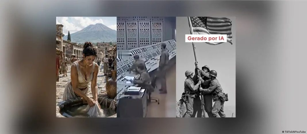 Como reconhecer imagens "históricas" geradas por IA