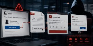 Criminosos usam contas do Notion e PDFs com links ocultos para roubar senhas Criminosos usam contas do Notion e PDFs com links ocultos para roubar senhas