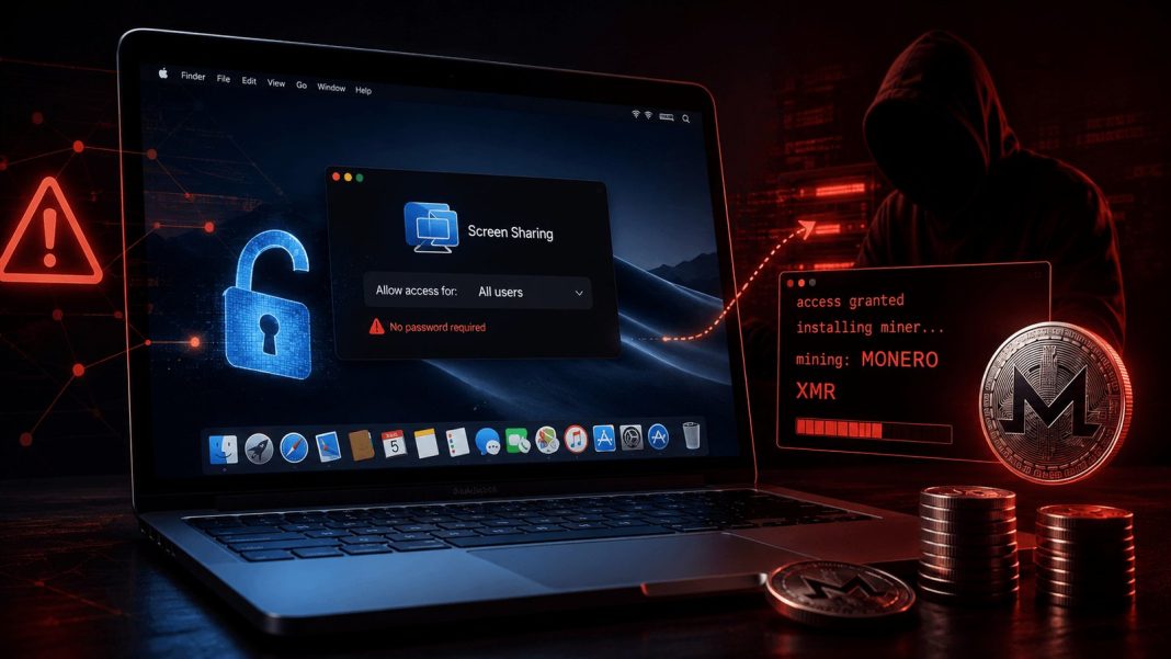 Falha no compartilhamento de tela do Mac é usada para Falha no compartilhamento de tela do Mac é usada para minerar criptomoedas