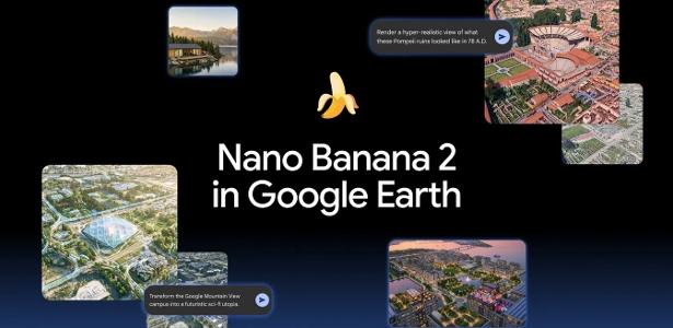 Google desativa IA do Earth após uso para gerar imagens Recurso de geração de imagens por IA no Google Earth foi desativado