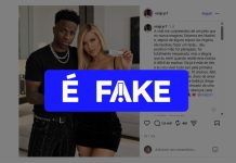 É #FAKE que Virginia Fonseca e Vini Jr. postaram fotos com anúncio de gravidez; imagens foram fabricadas com inteligência artificial É #FAKE que Virginia Fonseca e Vini Jr. postaram fotos com anúncio de gravidez; imagens foram fabricadas com inteligência artificial