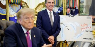 Lago Ontário vira 'Lago América' nos mapas da Apple nos EUA após ordem de Trump Lago Ontário vira 'Lago América' nos mapas da Apple nos EUA após ordem de Trump