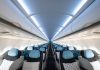 Mais espaço, cama e cardápio gourmet: como é viajar no avião que só tem classe executiva Mais espaço, cama e cardápio gourmet: como é viajar no avião que só tem classe executiva