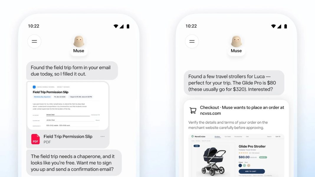 Meta lança o Muse, assistente de IA que acessa aplicativos, Meta lança o Muse, assistente de IA que acessa aplicativos, envia e-mails e faz pagamentos