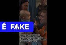 Vídeo de preso chorando ao abraçar mulher e filho foi feito com IA Vídeo de preso chorando ao abraçar mulher e filho foi feito com IA