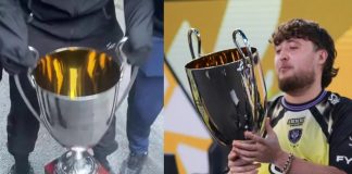Troféu da equipe de esports Team Vitality é roubado durante protestos na França Troféu da equipe de esports Team Vitality é roubado durante protestos na França