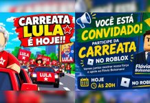 ‘Carreatas’ no Roblox para Flávio e Lula têm buzinaço e ‘showmício’ ‘Carreatas’ no Roblox para Flávio e Lula têm buzinaço e 'showmício'